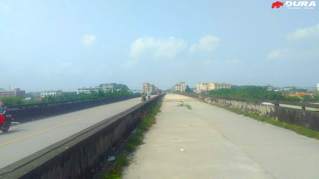 Original Jin Li Bridge before construction.