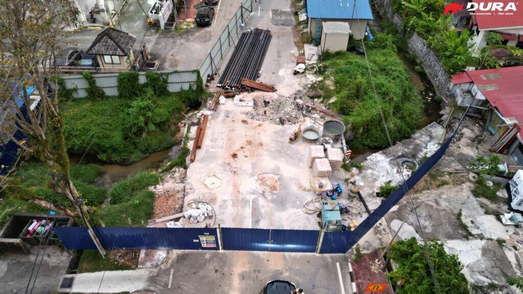 Existing Bridge to Replace with DURA Shallow Beam.