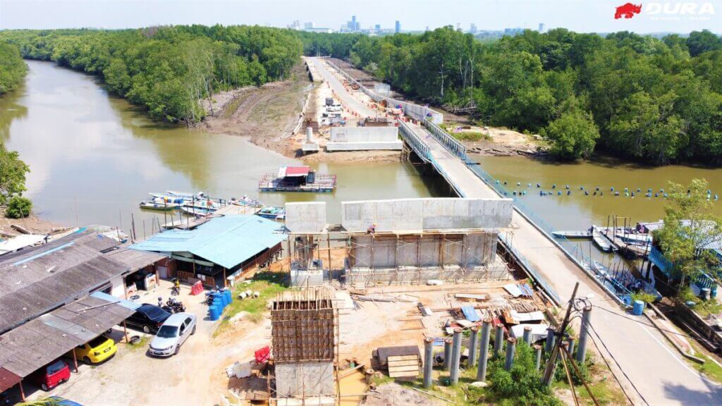 Substructure works in progress.