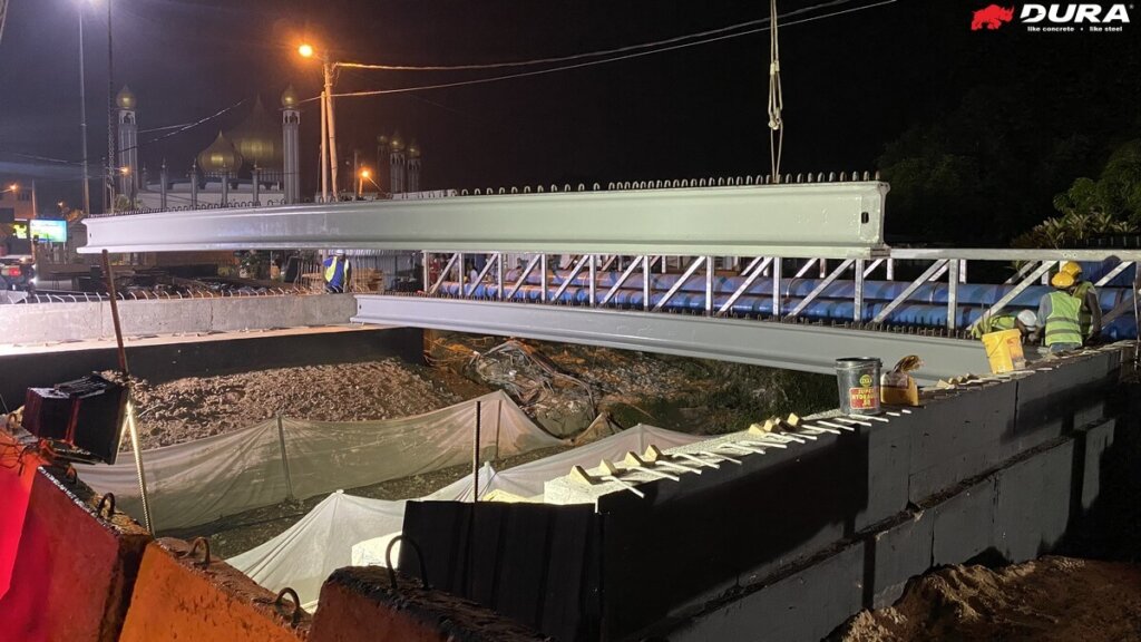 2 Nos. of DURA IB650 completed positioning.