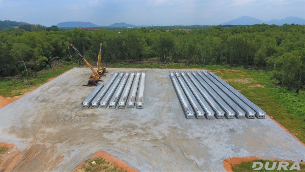 14 beams aligned.