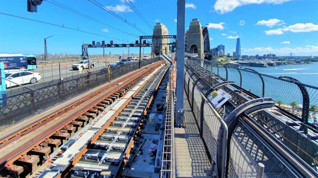 Completion of the first possesion of the SHB railway deck replacement program.