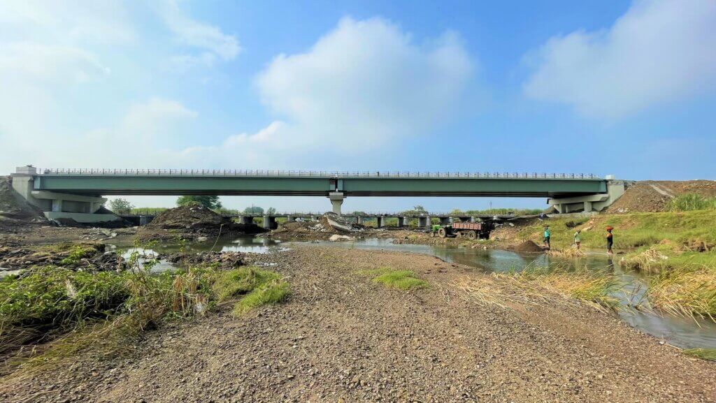 Completed Latur Bridge.
