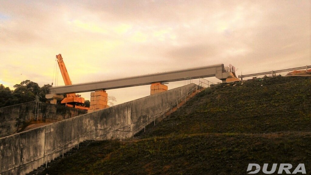 A single span UBG1250-36m U girder assembled_2