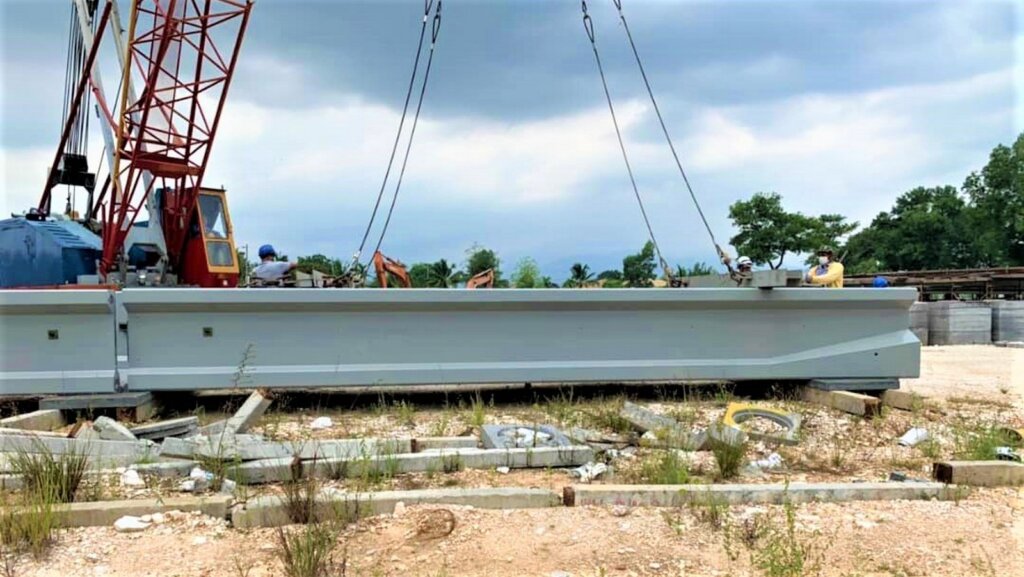 Aligning the last segments.