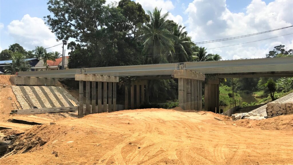 All beams launched in a day.