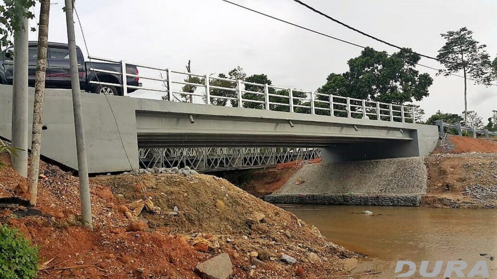 Approach road tarred