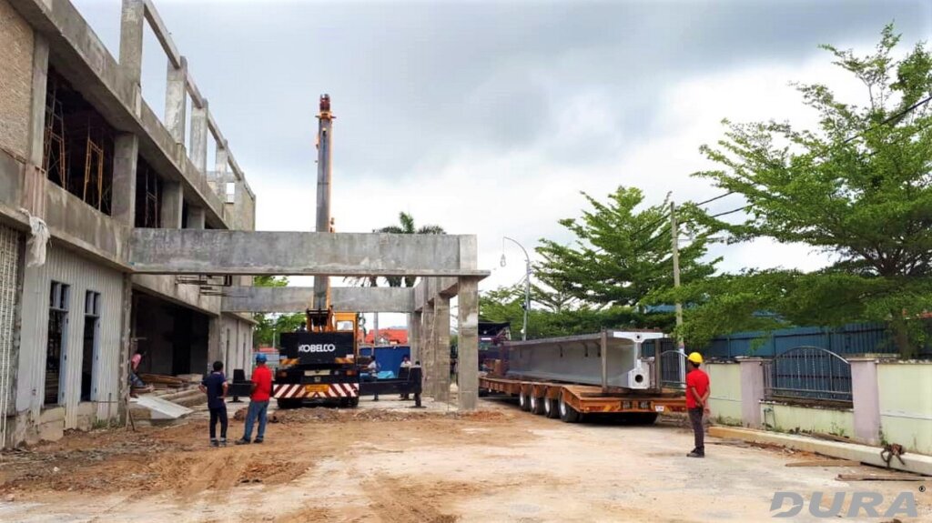 Arrival of DURA TBG1325 segment.