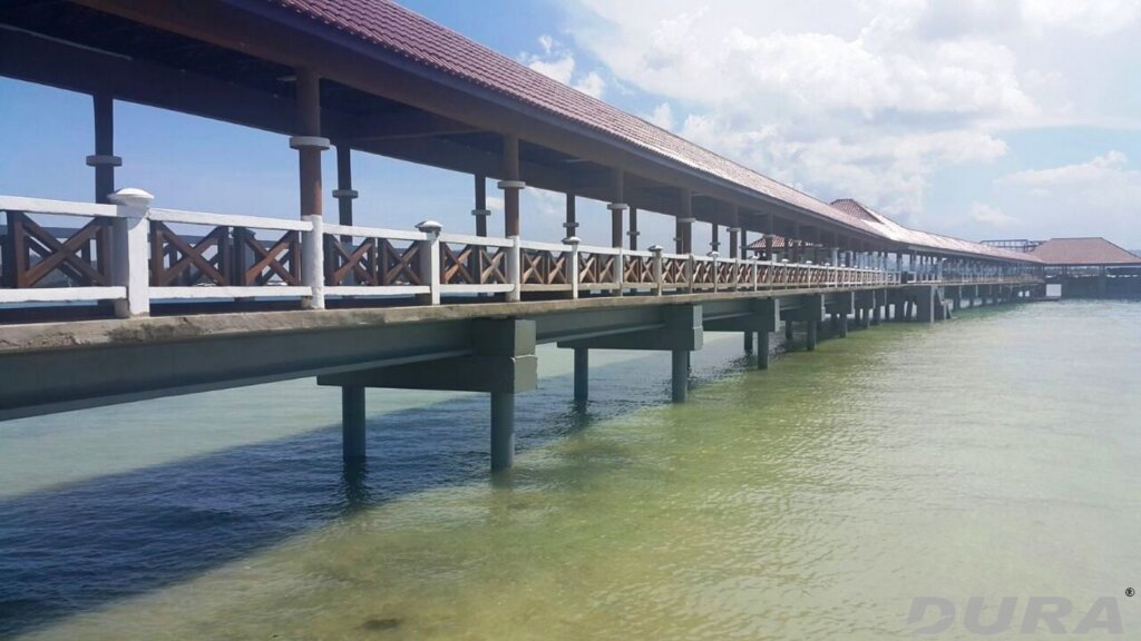 Bum Bum Island Jetty almost complete construction_4