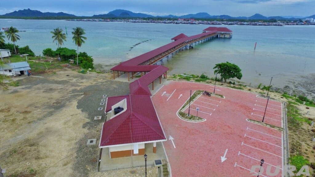 Completed Bum Bum jetty