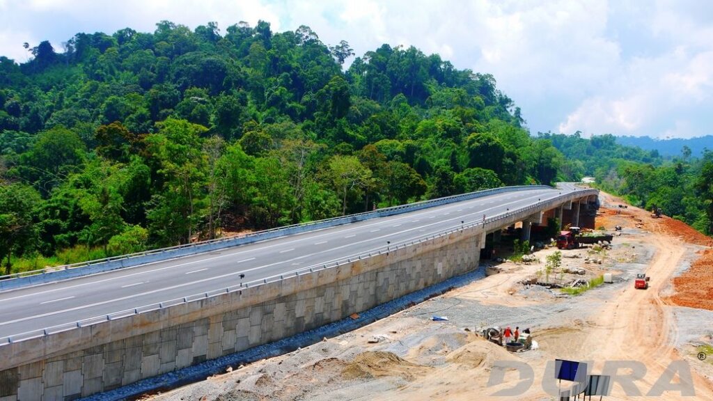 Completed CFS bridge