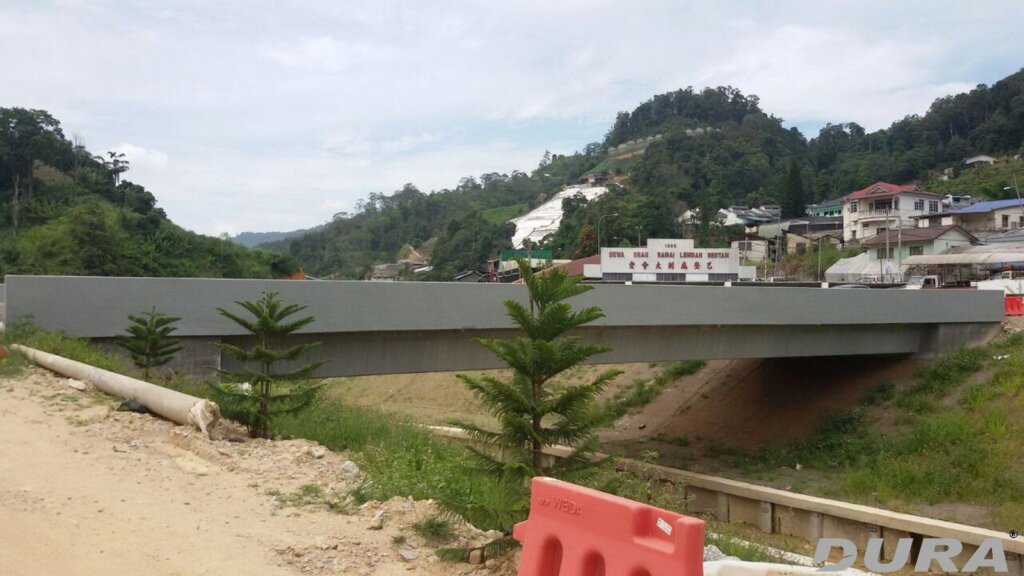 Completed Sungai Bertam MDCH bridges