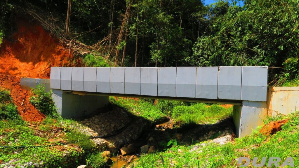 Completed bridge 1