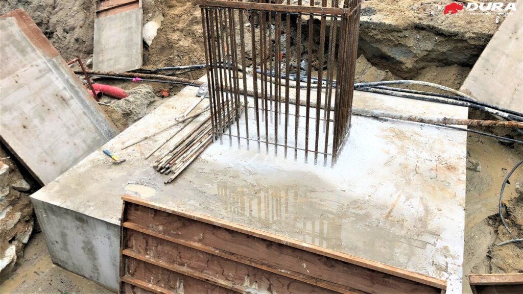 Construction of pilecap (221021).