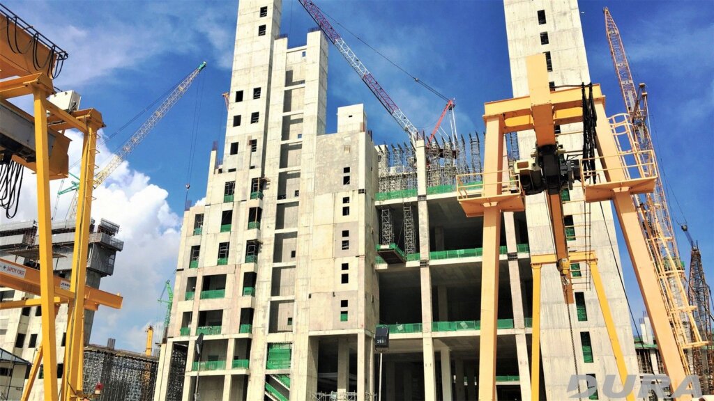 During construction of JTC Space