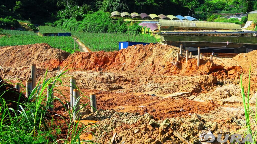 JK1- Piling completed