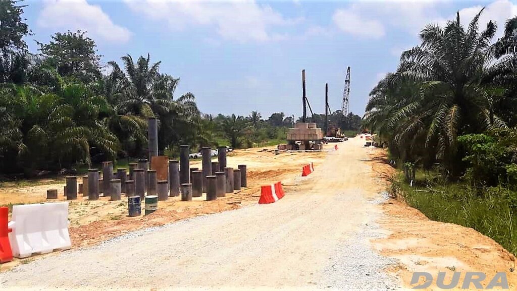 Piling work in progress (290918).