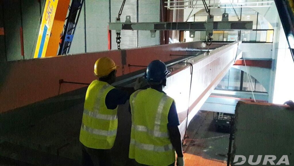 Positioning of the beam to designated location