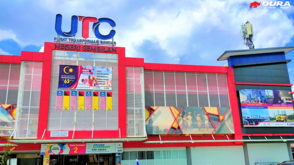 Project site, UTC Seremban.