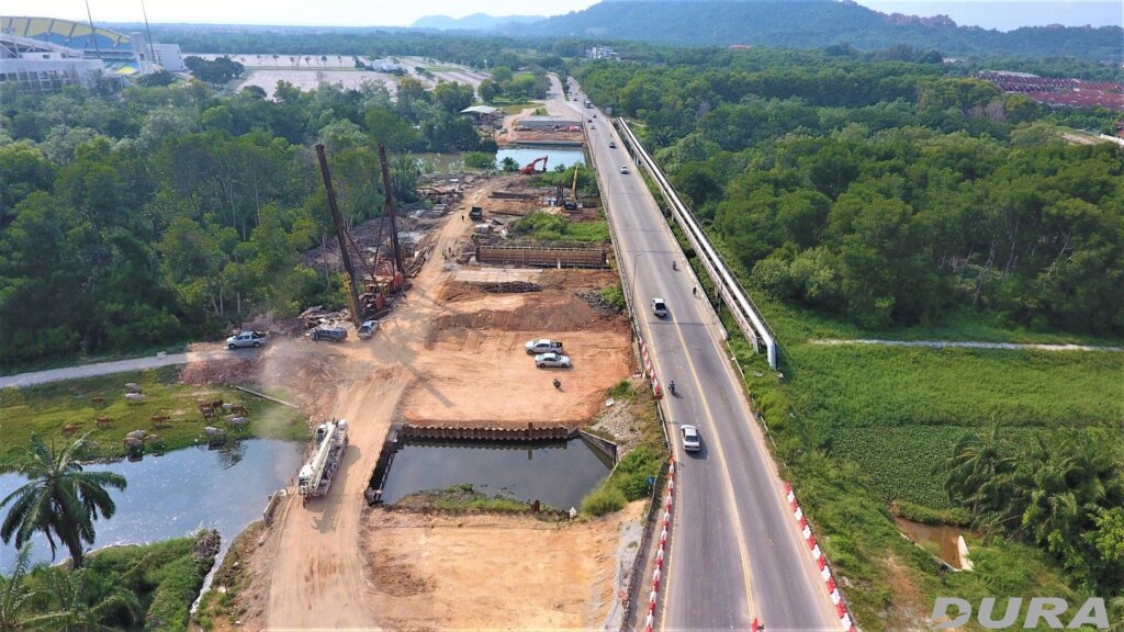 Substructure work in progress.