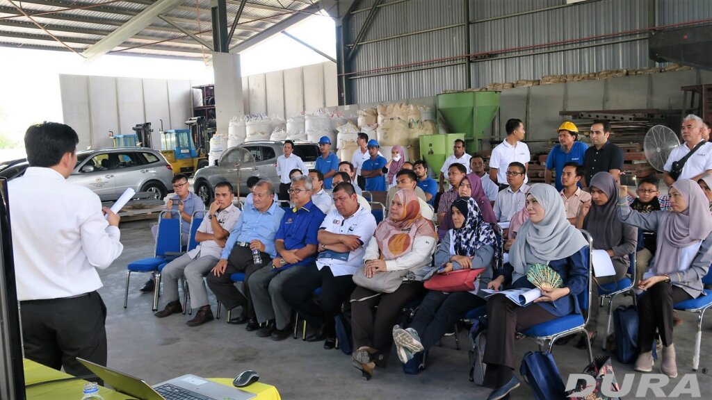 Short presentation on DURA products and profile for distingushed guests from MOF, KKR, JPM and JKR Malaysia. (131117).