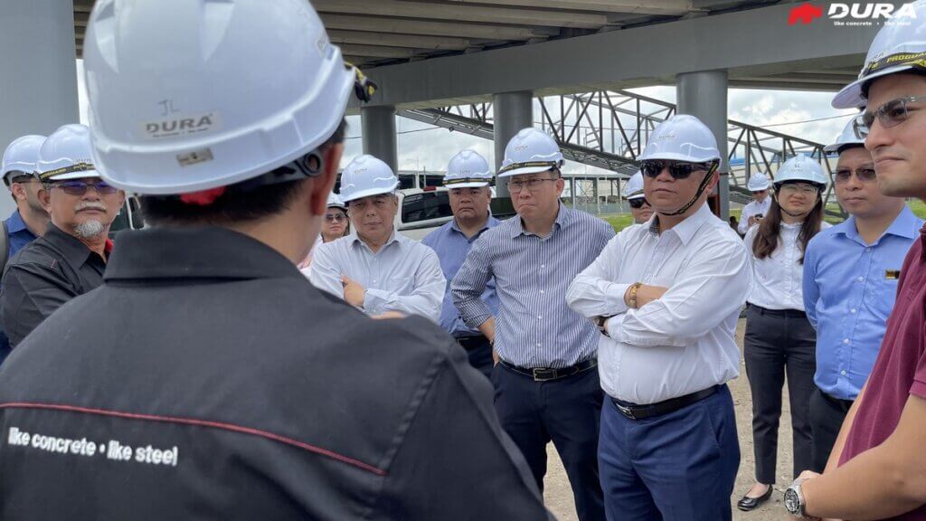 Presentation to JKR Sarawak about Langat Bridge 105m.
