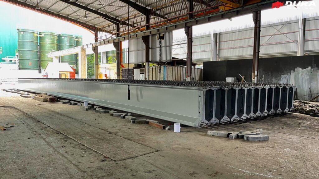 12 nos. of DURA IB1200-27.5m ready for transportation.