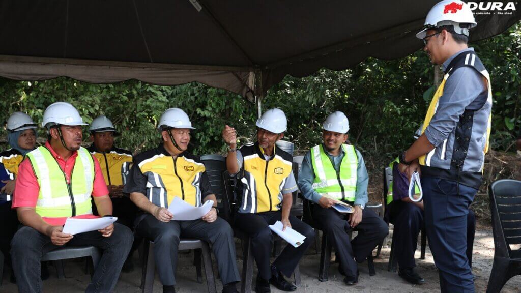 Presentaion was given by Jurutera Daerah Langkawi.