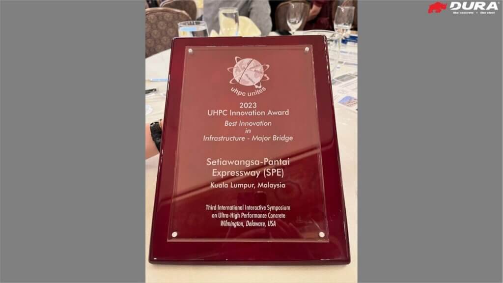 The Award Best Innovation in infrastructure - Major Bridge.