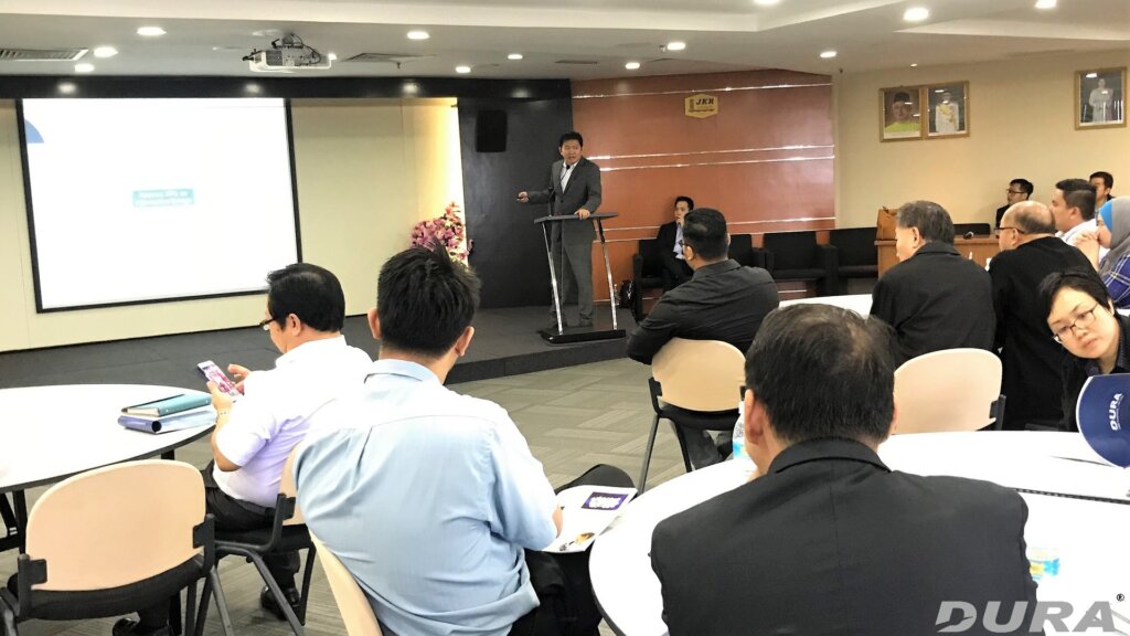 Presentation by Dr Voo on dura products.
