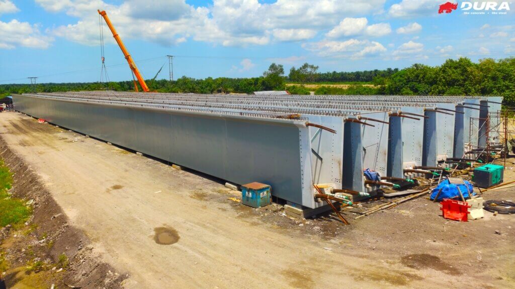 Six number of UBG4000-105m assembled on site (060422).