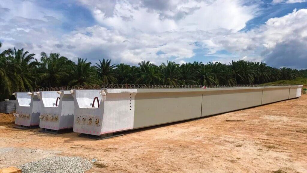 Three beams aligned.