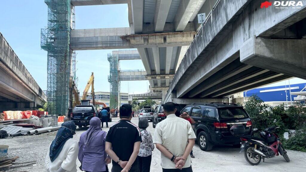 JKR Sabah teams visited Duke 3 Section 2 bridge.