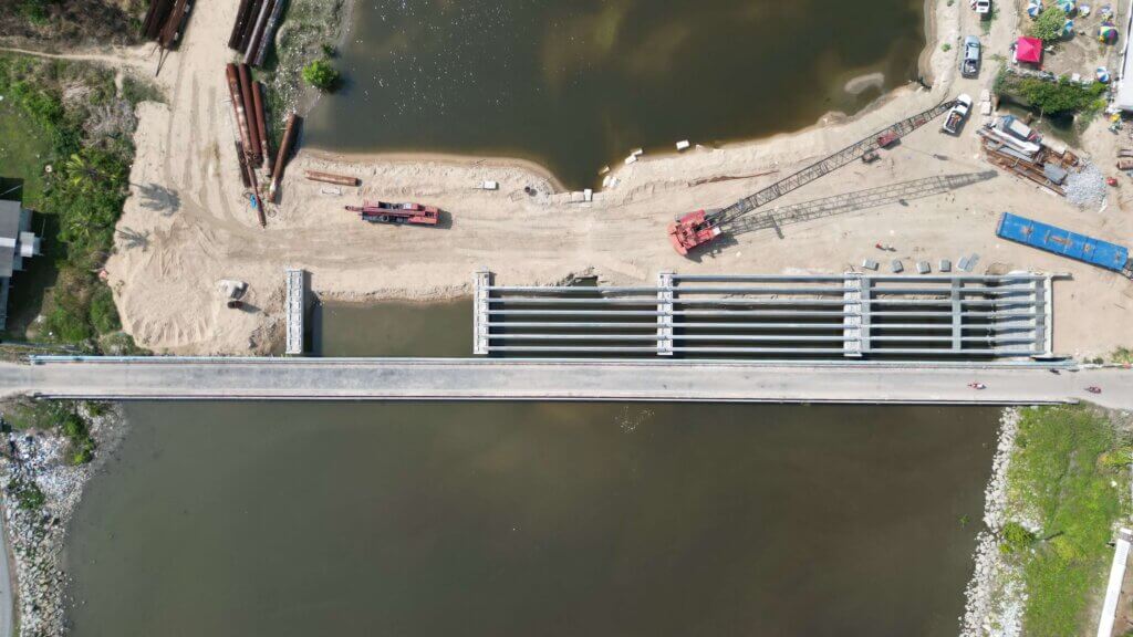 Completed launching for 3 spans.
