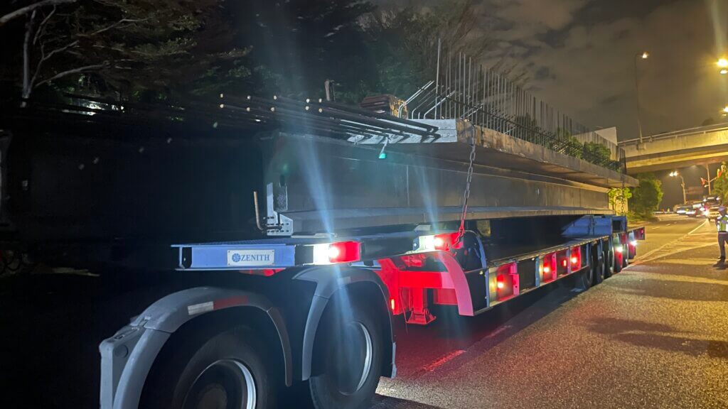 DURA IBeam arrived at site.