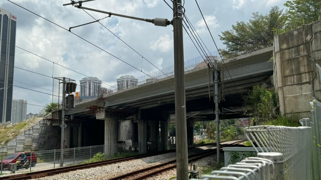 Completed launching of DURA IB over KTMB.