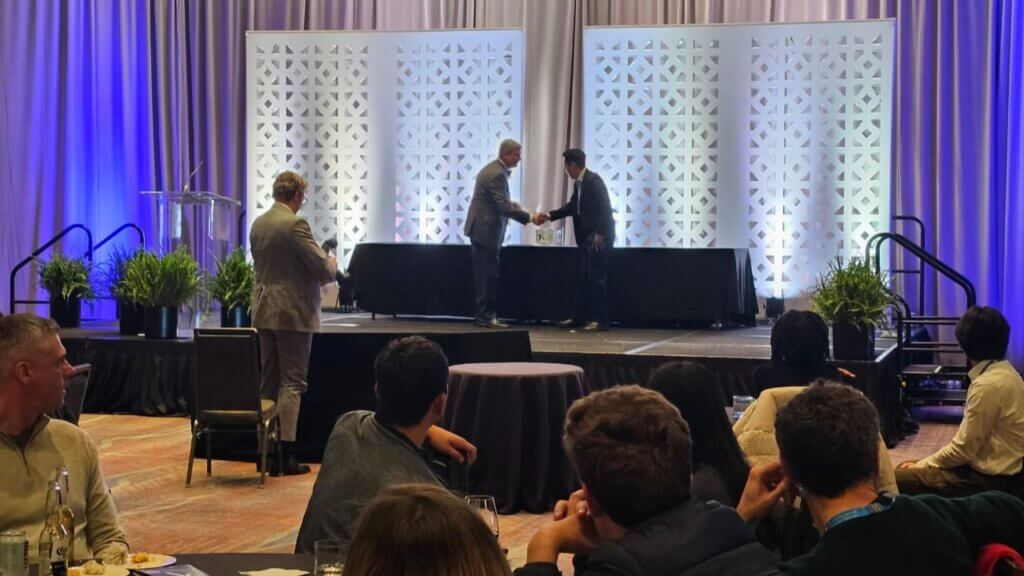 Mr Lee Jun Lit that received the 2024 PCI Design Award.