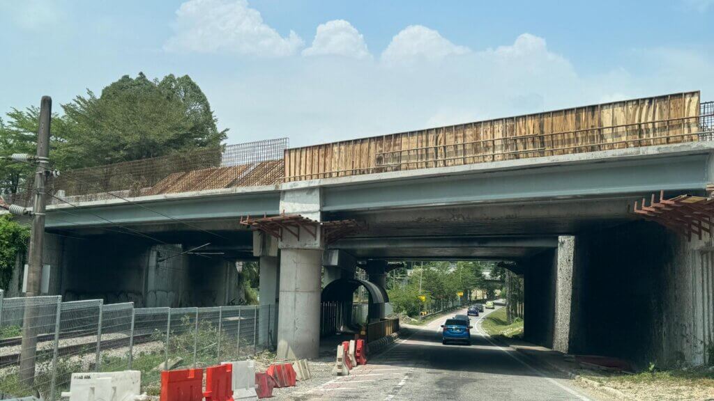 Completed launching of DURA IB over KTMB.