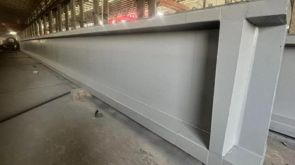 Completed of UHPFRC I-Beam.