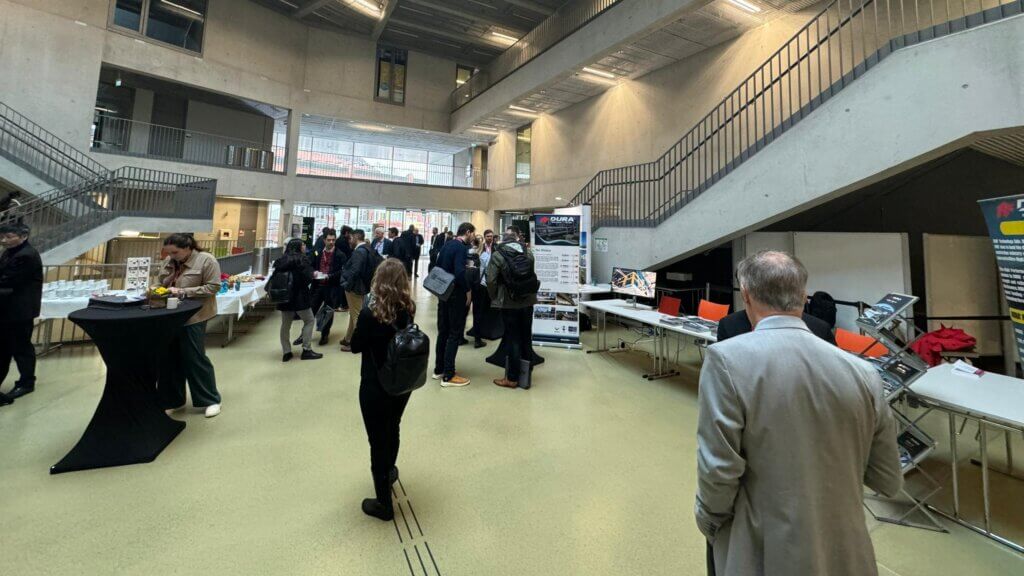 Crowd at exhibition HiPerMat.