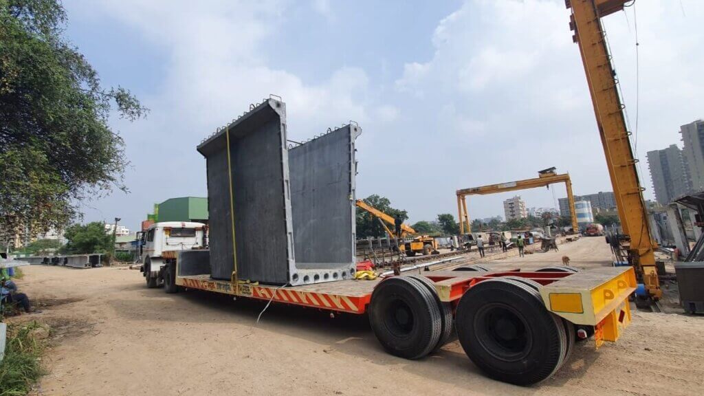7. Transportation of segment UBG4000.