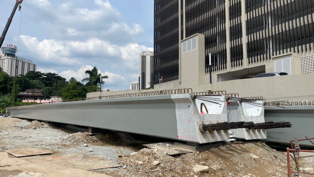 8.Four number of UBG1500-47.5m complete post-tensioned.