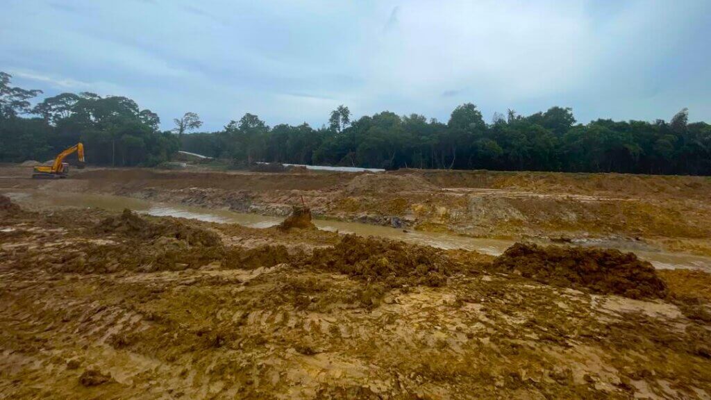 Project site.