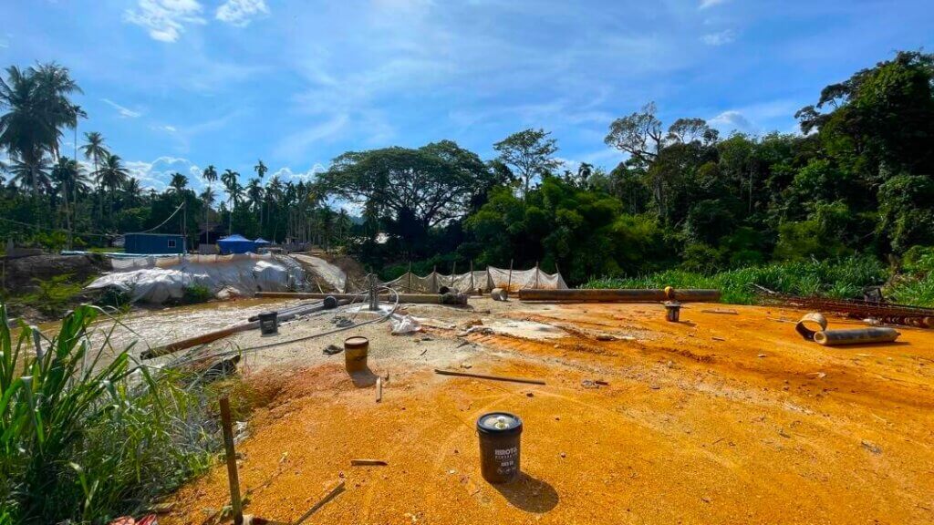 Project site.