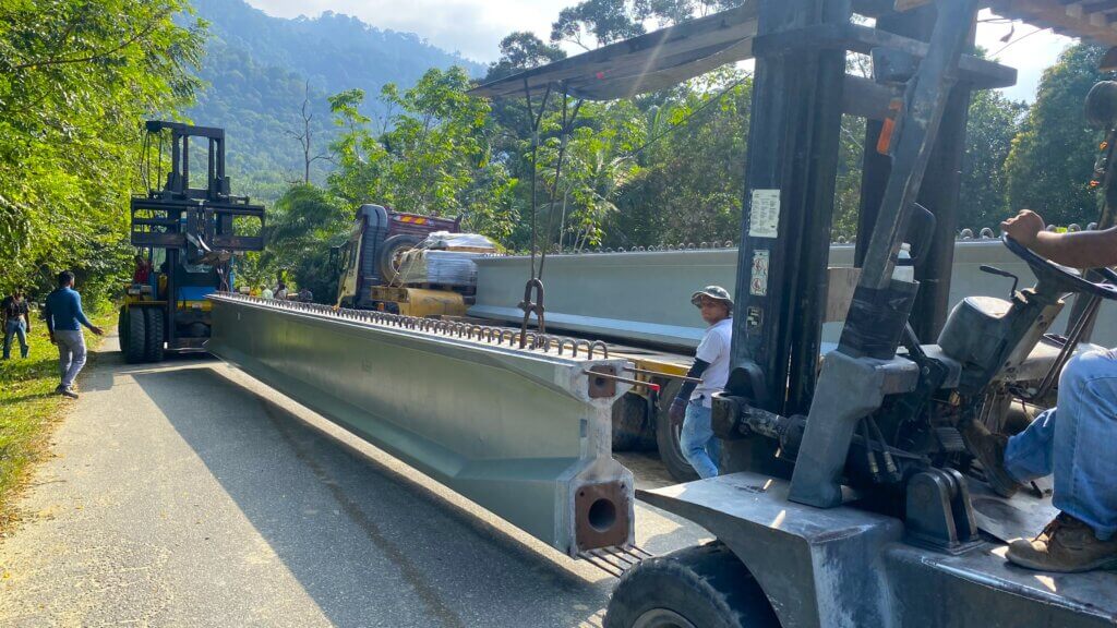 4.Two nos of IB1000 segments arrived on site.