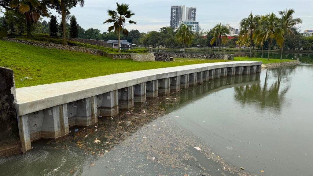 Completed project side view.