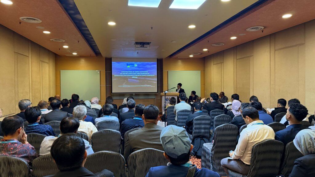 7. Presentation from Ir. Jhen Sen Tan at Conference.