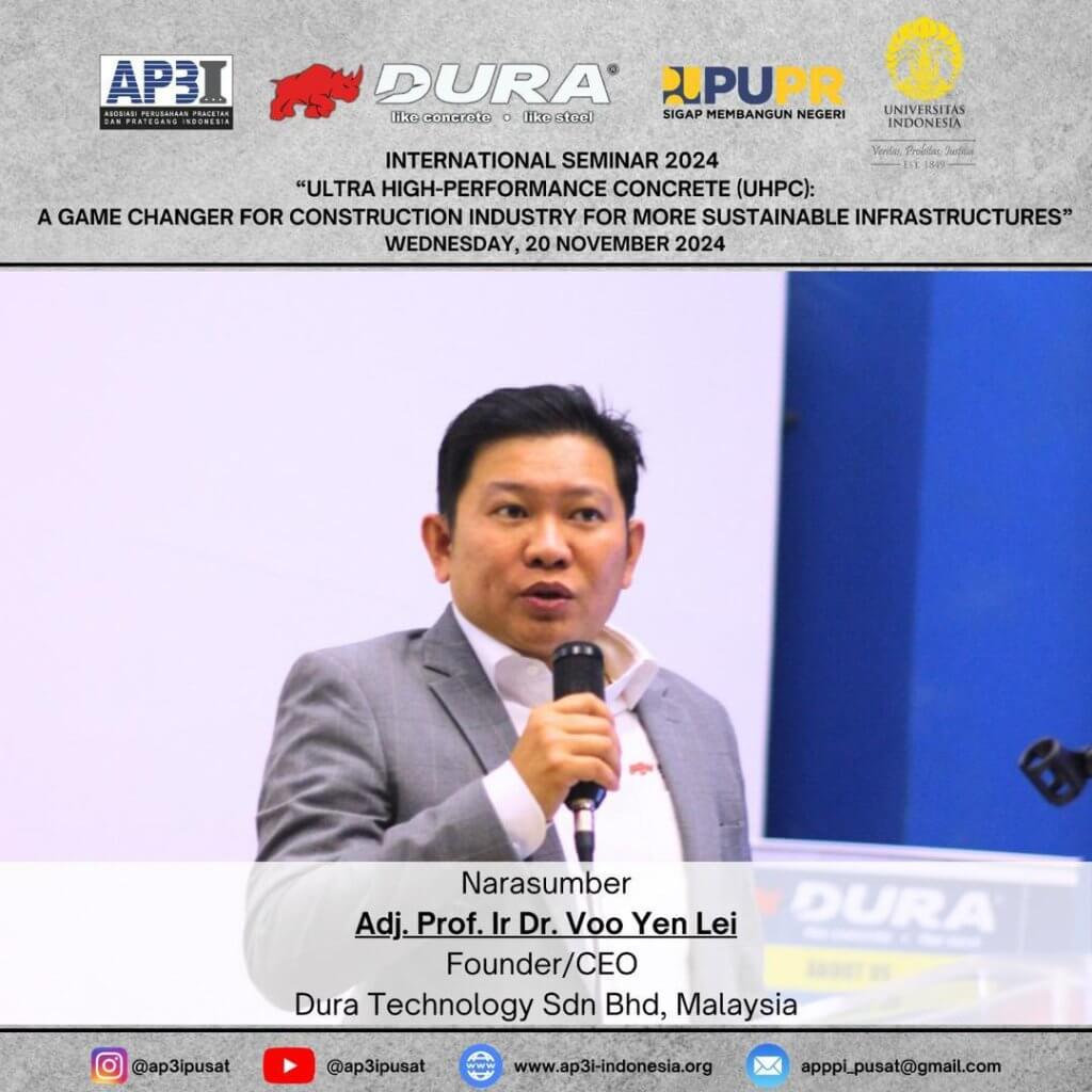 Speaker from Dura Technology Sdn. Bhd. Dr.Voo Yen Lei