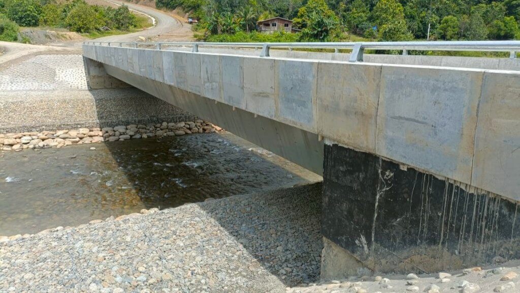 Completed bridge.(1)