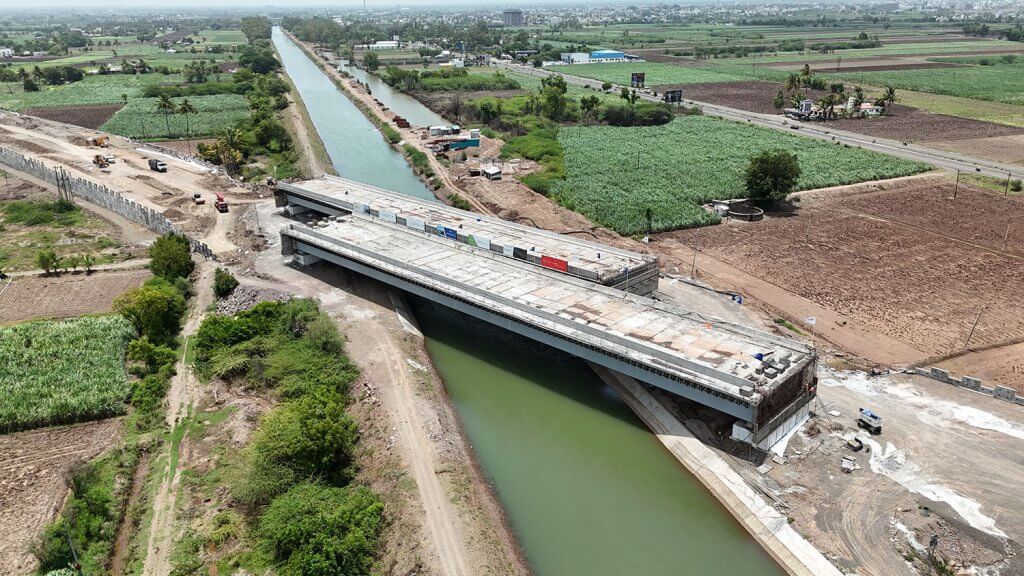 102.6 M Long-Span UHPFRC Bridge Over Nira Canal, Pune.